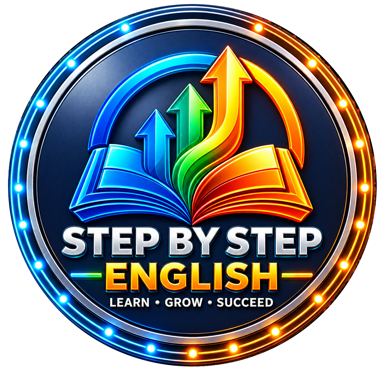 Logo de Step by Step English